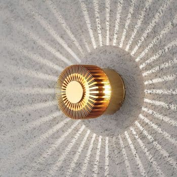 LED svietidlo Monza kruhové bronzové 9 cm - Image 2