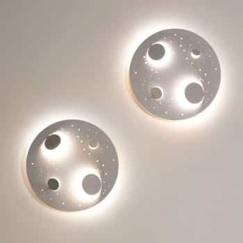 Knikerboker Buchi nástenné LED svetlo Ø 40cm biele - Image 2