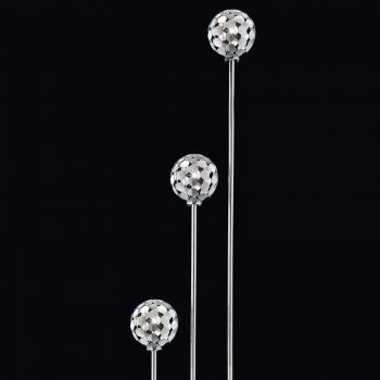 Troj-plameňová stojaca lampa Sfera číra - Image 2