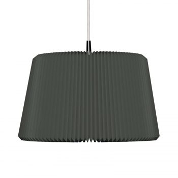 LE KLINT Snowdrop L papierová závesná lampa čierna