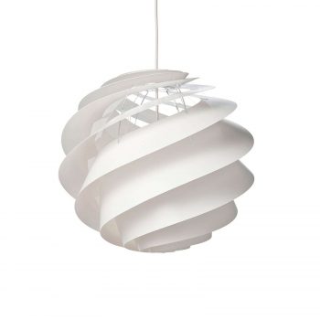 LE KLINT Swirl 3 Medium – závesná lampa v bielej - Image 2
