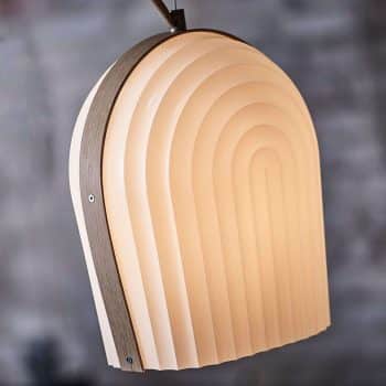 LE KLINT Arc závesná lampa biela – dub svetlý - Image 2