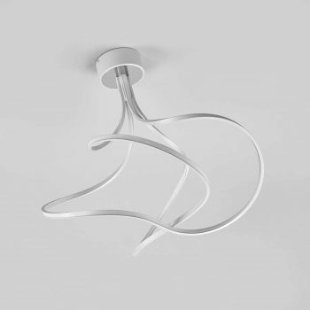 Stropné LED svietidlo Lungo, hliníkové výška 42 cm - Image 2