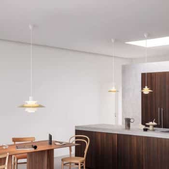 Louis Poulsen PH 5 Mini mosadzná lampa, Ø 30 cm - Image 2