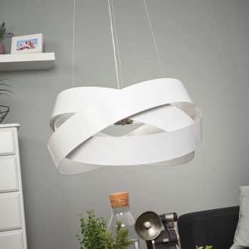 Závesná lampa Pura v bielej, objímka G9 - Image 2