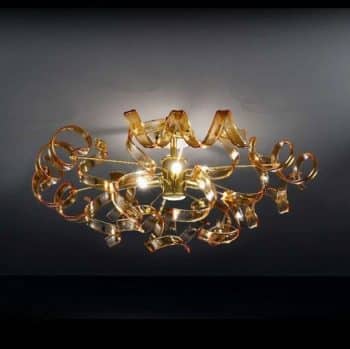Stropné svietidlo Amber 60 cm Ø