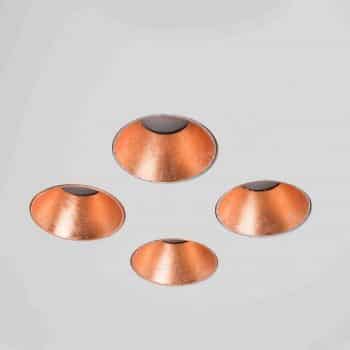 ICONE Confort – stropné LED svietidlo biele-meď - Image 2