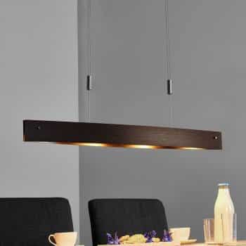 Drevené závesné LED Malu – výškovo nastaviteľné - Image 2
