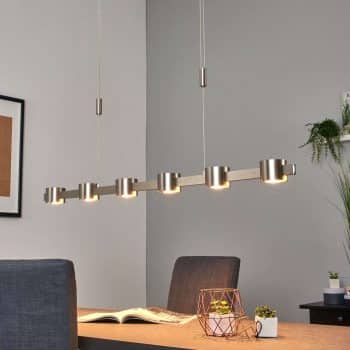 Niro výškovo nastaviteľná závesná LED lampa