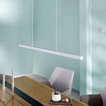 Závesné LED svietidlo Rico matný hliník 78 cm - Image 2