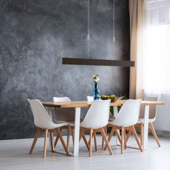 Závesné LED svietidlo Lise, dub koloniálne 118 cm - Image 2