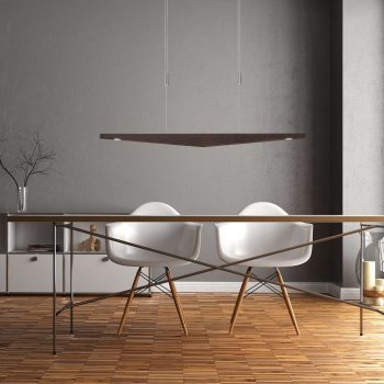 Lucande Dila závesné LED, koloniálny dub, 118 cm - Image 2