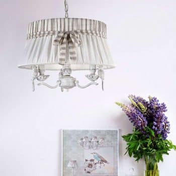 Roztomilá závesná lampa Bird s vtáčími figúrkami