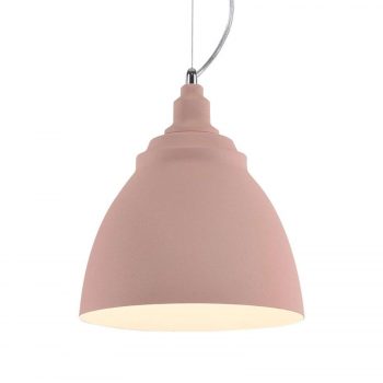 Závesná lampa Bellevue, ružová