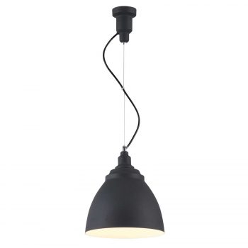 Závesná lampa Bellevue, čierna - Image 2