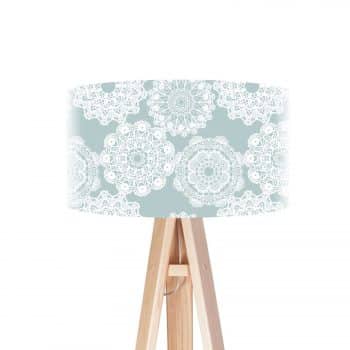 Romantická stojaca lampa Tilda v mäkkých farbách - Image 2