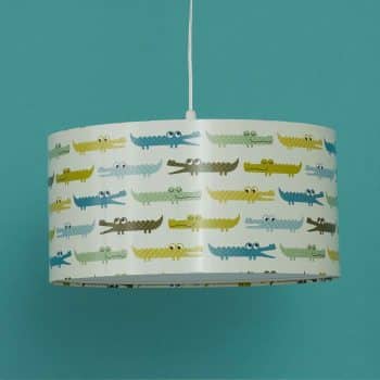 Detská závesná lampa Kroko s pestrým motívom - Image 2