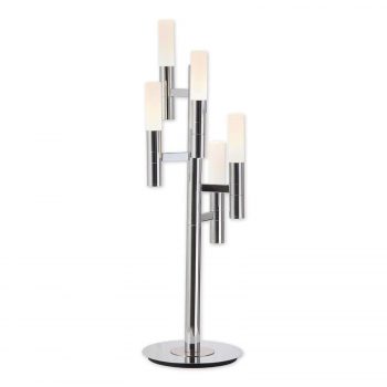 S dotykovým stmievačom stojaca LED lampa Irina