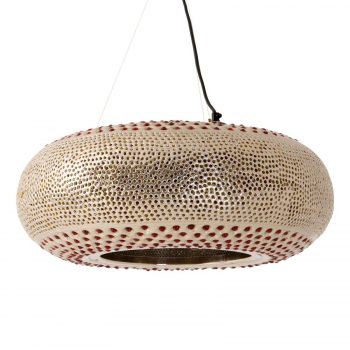 Závesná lampa Affections Ø 55 cm zlato-farebná