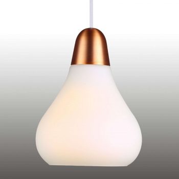Sklenená závesná lampa Bloom, 16 cm - Image 2