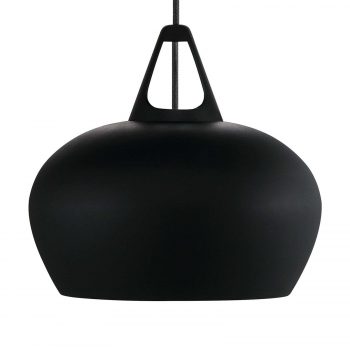 Pôsobivá závesná lampa Belly. Ø 46 cm