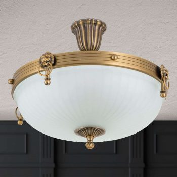Stropné svietidlo Noam s odstupom, priemer 43cm - Image 2