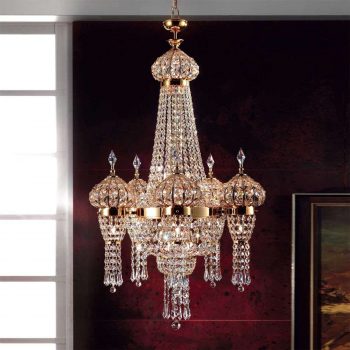 Veľkolepý luster MOSKVA, 65 cm