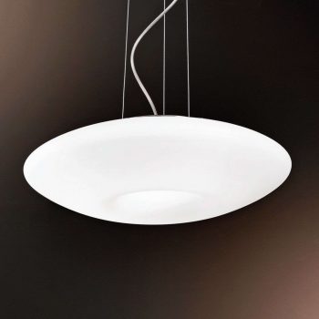 Polomatná závesná lampa Malu