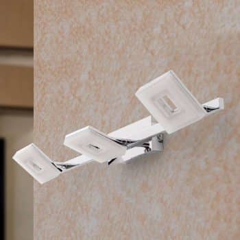 Troj-plameňové nástenné LED svietidlo David 58 cm - Image 2
