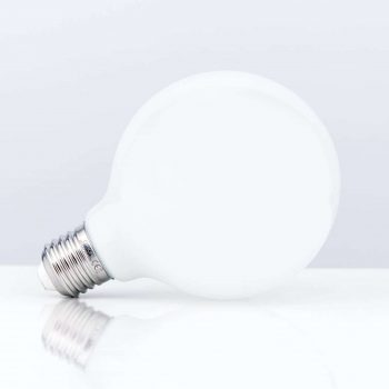 E27 6W 828 LED žiarovka Globe G80 opál - Image 2
