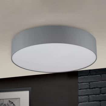 Svietidlo Shade textilné tienidlo 80cm sivé - Image 2