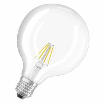 E27 6,5W 827 LED žiarovka Globe Retrofit