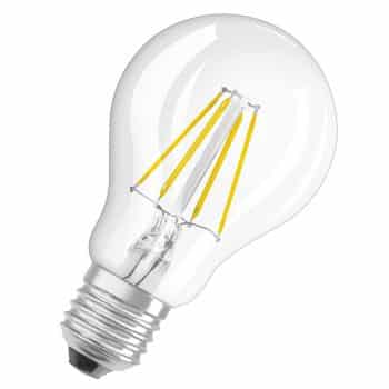 E27 4W 827 LED Filament žiarovka Retrofit číra