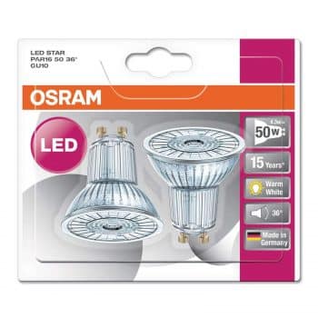 GU10 827 LED reflektor Star sada 2 kusov