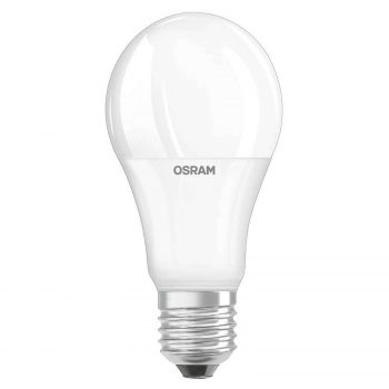 LED žiarovka E27 9W teplá biela snímač denného