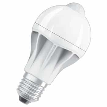 LED žiarovka E27 9W teplá biela detektor pohybu - Image 2