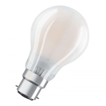 OSRAM LED žiarovka B22d Classic 827 7W sada3 matná - Image 2