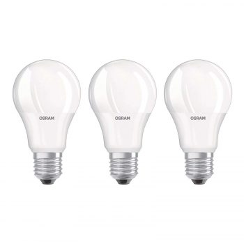 OSRAM LED žiarovka E27 Classic 840 7W sada 3 opál