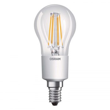 OSRAM LED žiarovka E14 Classic P 6W 2 700K číra - Image 2