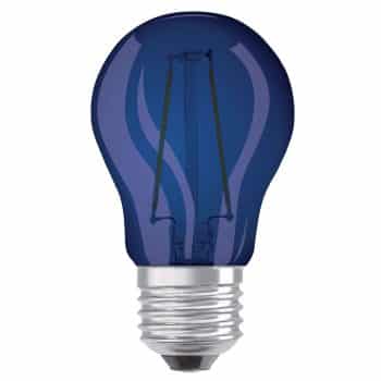 OSRAM LED E27 kvapka Star Décor 1,6W modrá - Image 2