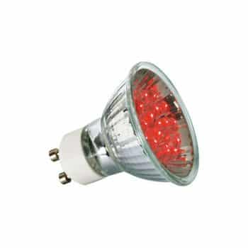 Paulmann GU10 LED žiarovka 1 W, červená