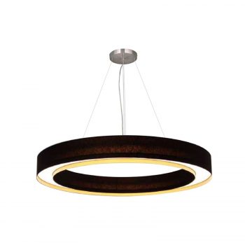 Kruhové LED závesné svietidlo Cloud, 45 cm