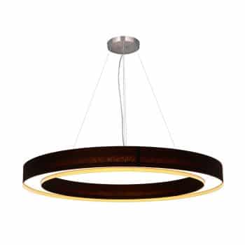 Kruhové LED závesné svietidlo Cloud, 60 cm