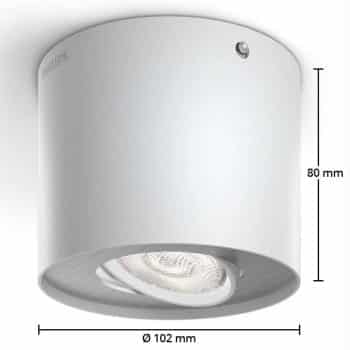 Philips Phase LED Downlight biele 1-plameňové - Image 2