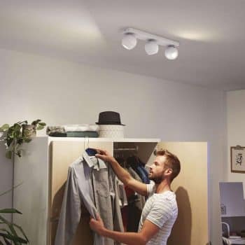 Philips Hue Buckram 3-pl. biele stmievací vypínač - Image 2