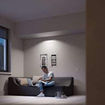 Philips Hue Milliskin LED-svietidlo okrúhle hliník - Image 2