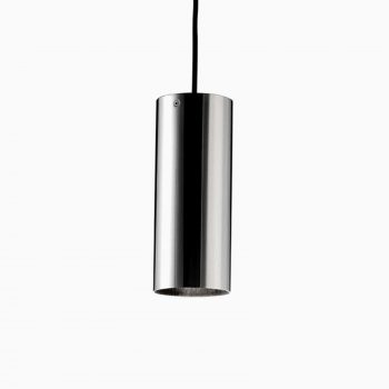 Basic – valcová závesná lampa nikel matná