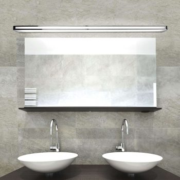 Nástenné LED svietidlo Arcos IP20 150 cm chróm - Image 2