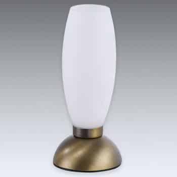 Stolná LED lampa Joy dotykový stmievač starožitná