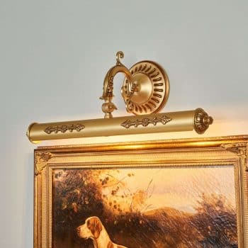Obrazová lampa Eligio s bohatou výzdobou